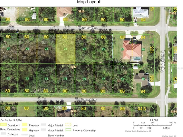 22491 Bradford Ave, Port Charlotte FL, 33952 land for sale