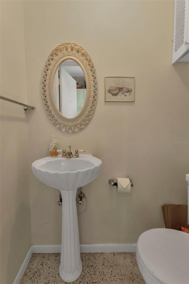 bathroom with toilet