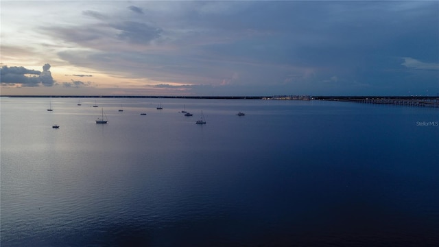 property view of water