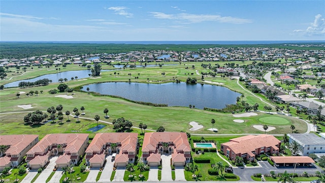 3959 San Rocco Ct Unit 911, Punta Gorda, FL 33950 - aerial view of residential area with a large body of water and a golf club
