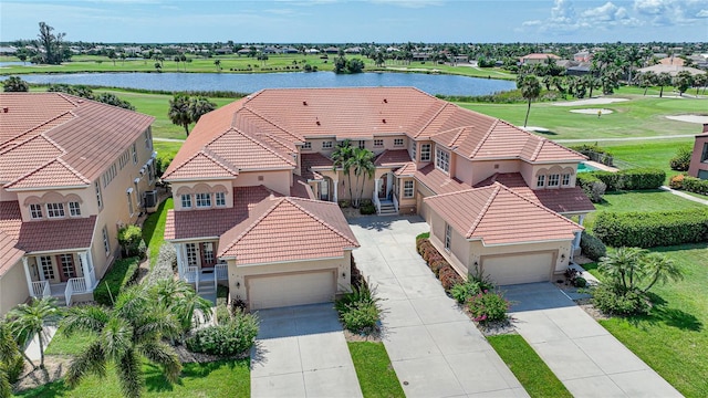 3959 San Rocco Ct Unit 911, Punta Gorda, FL 33950 - aerial perspective of suburban area featuring a large body of water and a golf course