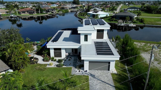 3715 NW 9th Ter, Cape Coral, FL 33993 - aerial view of residential area with a large body of water