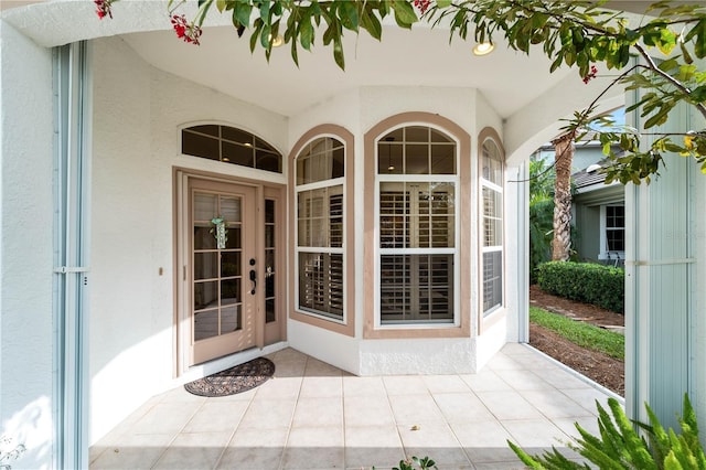 view of property entrance