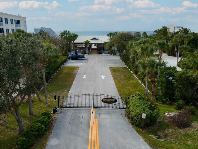 view of road