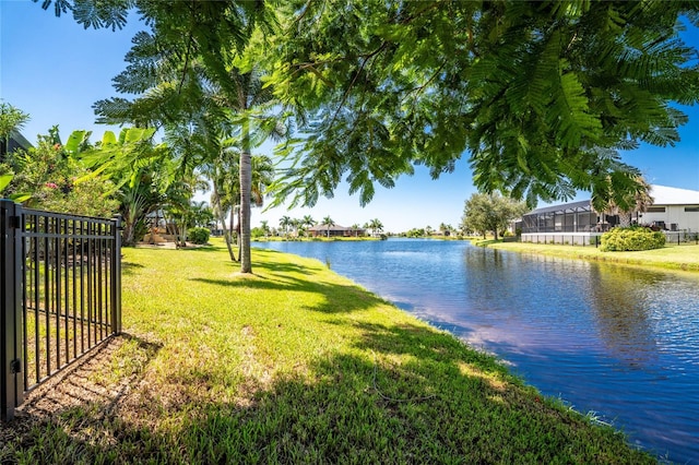 property view of water