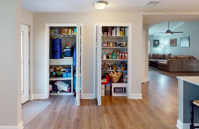 view of pantry