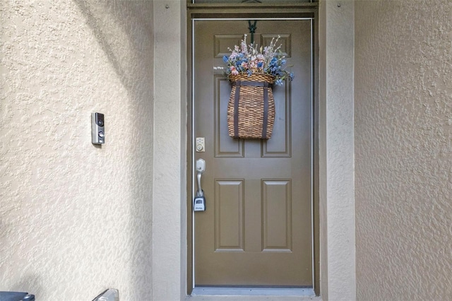 view of property entrance