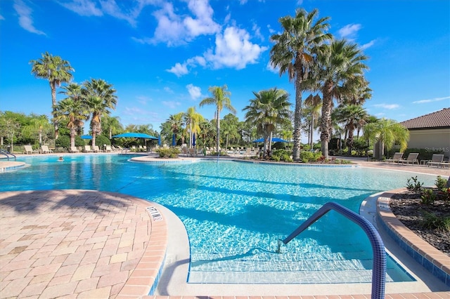 view of swimming pool