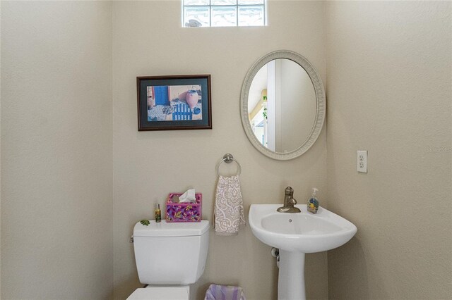 bathroom with toilet