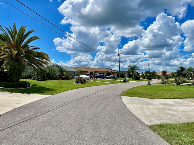 view of road