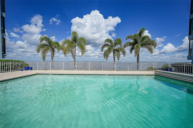 view of pool