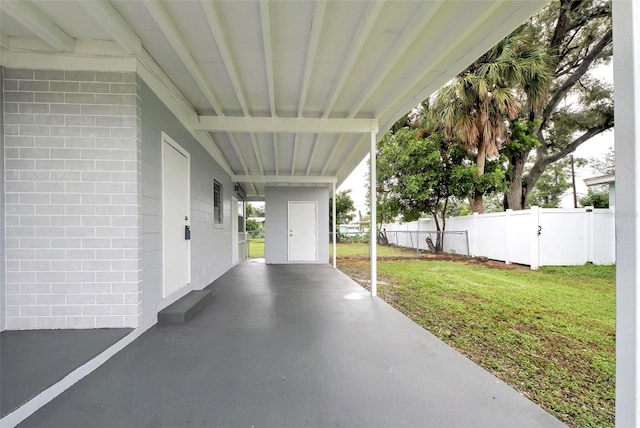 view of patio / terrace