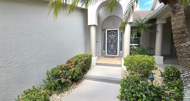 view of property entrance