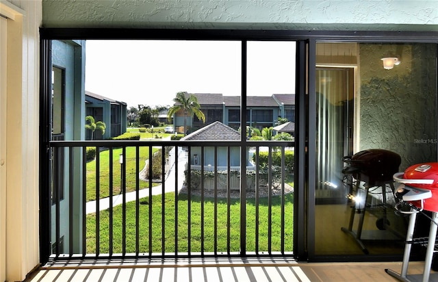 entryway with a healthy amount of sunlight