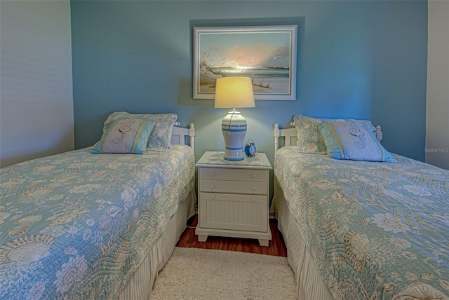 bedroom with carpet floors