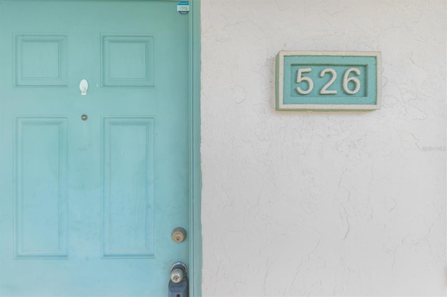 view of property entrance