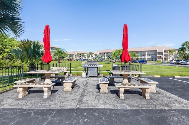 view of patio / terrace with grilling area