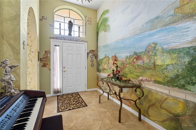 1676 Palace Ct, Punta Gorda, FL 33980 - tiled foyer entrance featuring baseboards