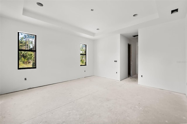2502 Pinewood St, North Port, FL 34288 - spare room with a raised ceiling