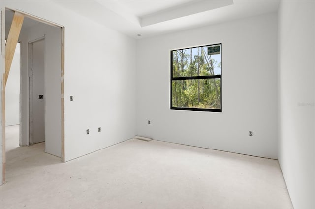 2502 Pinewood St, North Port, FL 34288 - spare room with a raised ceiling