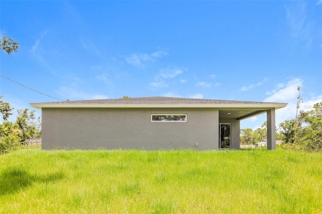 view of rear view of house