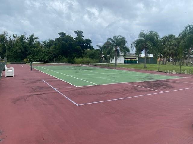 view of sport court with basketball court