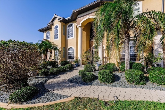 1209 San Mateo Dr, Punta Gorda, FL 33950 - view of front of house with stucco siding