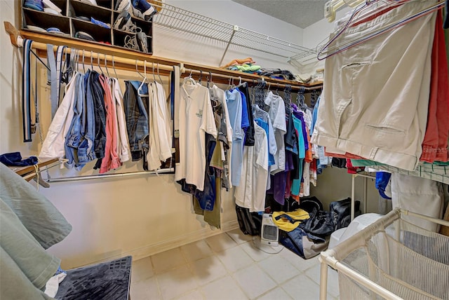 view of spacious closet