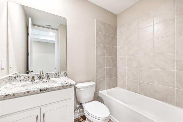 25236 Rampart Blvd, Punta Gorda, FL 33983 - full bathroom with vanity and  shower combination
