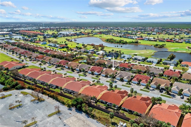 3743 Albacete Cir Unit 84, Punta Gorda, FL 33950 - aerial perspective of suburban area with a nearby body of water and a local golf course