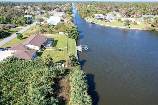 509 Clearview Dr, Port Charlotte, FL 33953 - aerial perspective of suburban area featuring a large body of water