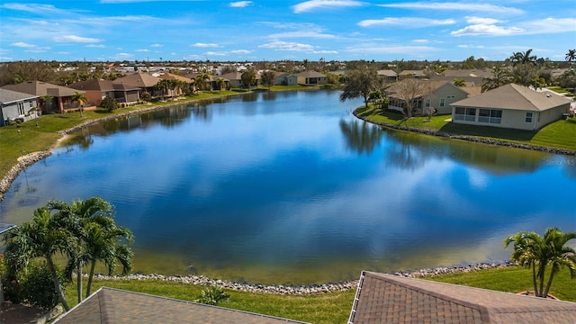 property view of water