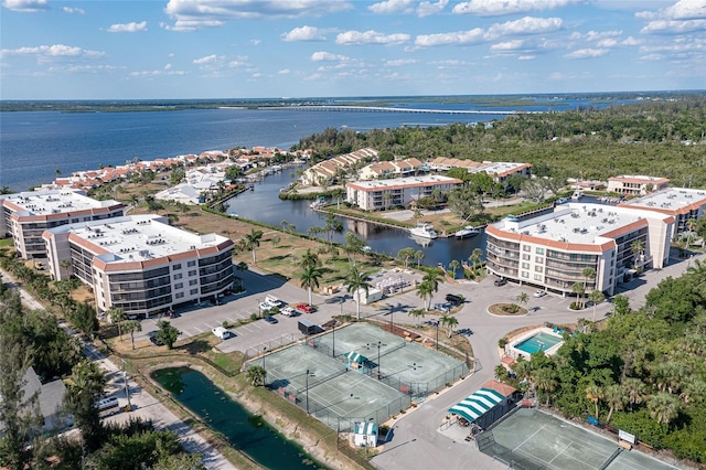 25188 Marion Ave Unit B304, Punta Gorda, FL 33950 - birds eye view of property with a water view