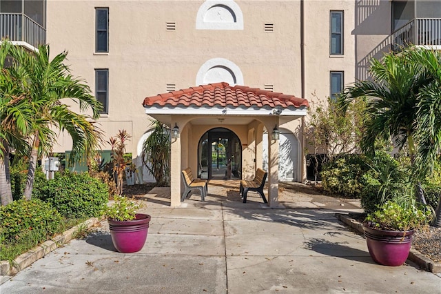 exterior space with a patio