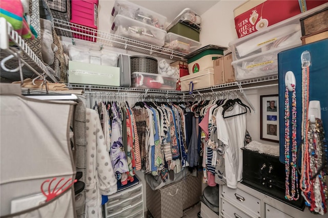 view of spacious closet