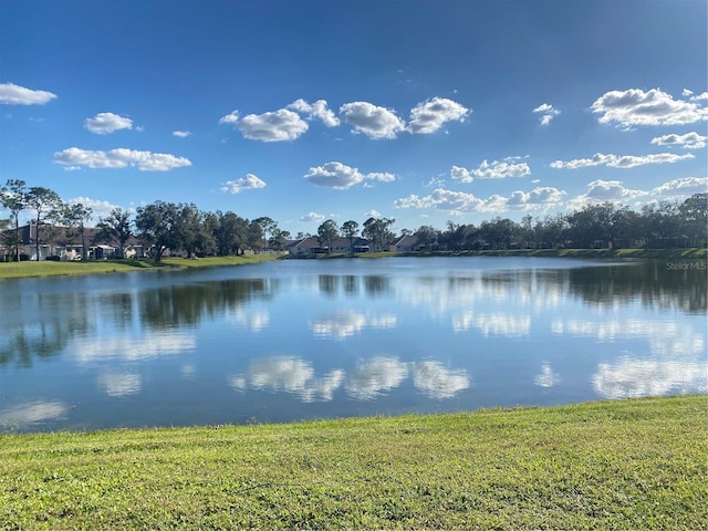 property view of water