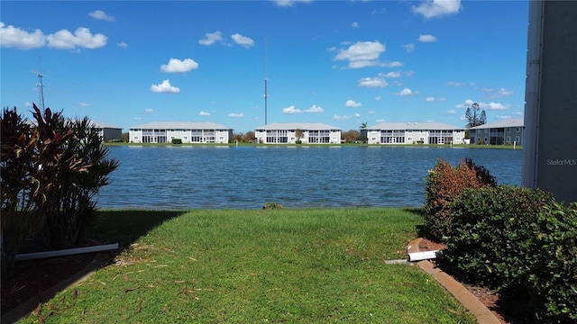 view of water feature