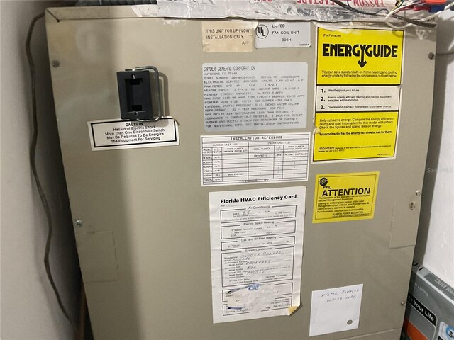 3310 Loveland Blvd Unit 604, Port Charlotte, FL 33980 - detailed view of heating unit