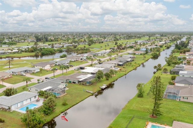25 Caddy Rd, Rotonda West, FL 33947 - aerial view of residential area featuring a nearby body of water
