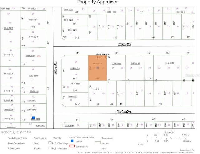 LOT25 Birch Ave, Interlachen FL, 32148 land for sale