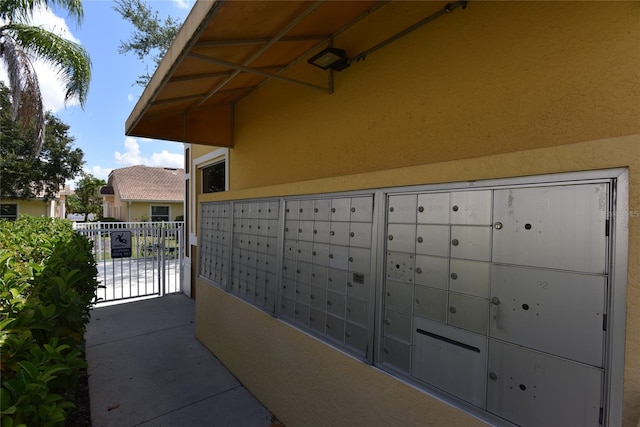 view of home's community with mail boxes