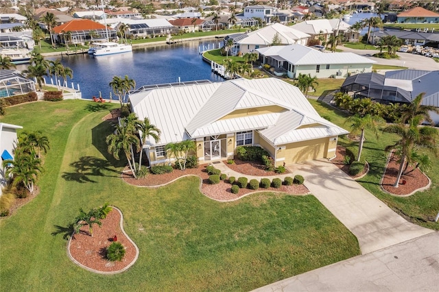 2868 Coral Way, Punta Gorda, FL 33950 - aerial perspective of suburban area featuring a large body of water