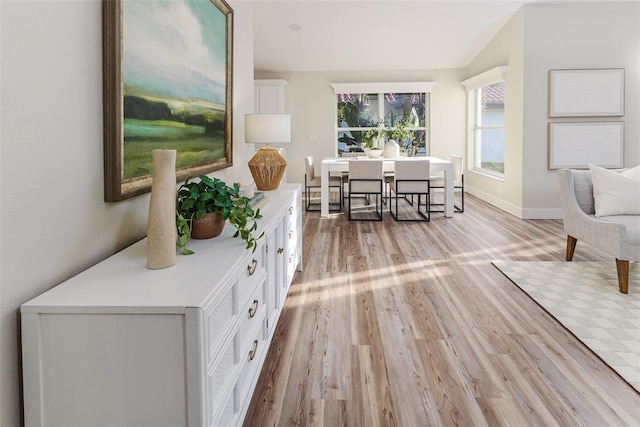 956 Harbor Town Dr, Venice, FL 34292 - interior space with light wood-style flooring and baseboards