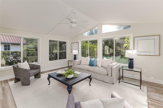 956 Harbor Town Dr, Venice, FL 34292 - sunroom featuring lofted ceiling