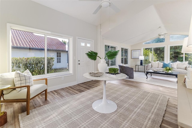 956 Harbor Town Dr, Venice, FL 34292 - sunroom with lofted ceiling