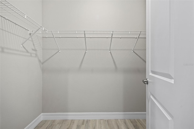 2404 Hanford Ln, North Port, FL 34288 - spacious closet featuring light wood finished floors
