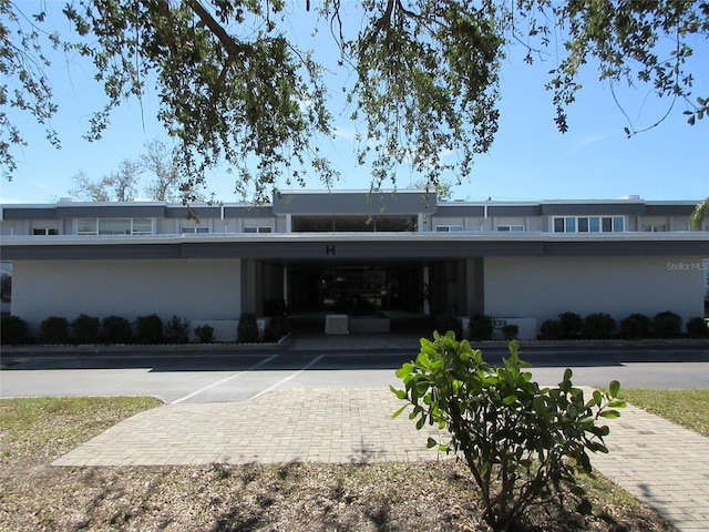 view of rear view of house