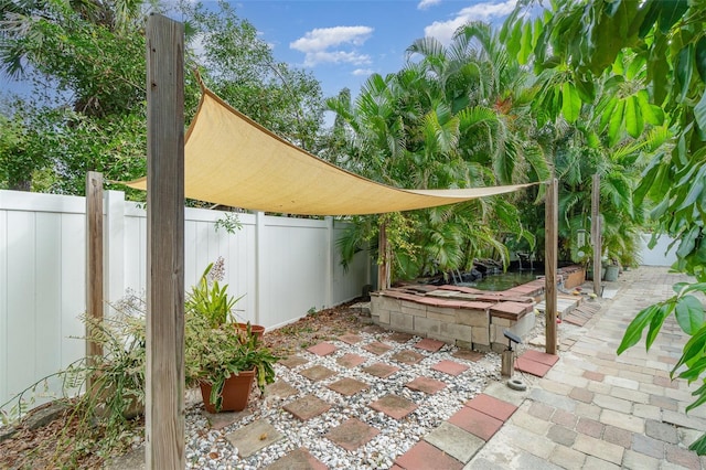 view of patio