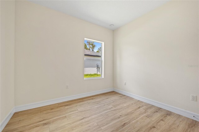 3390 Nadasky Ave, North Port, FL 34288 - empty room featuring light wood-type flooring and baseboards