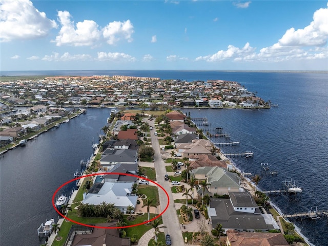 1945 Jamaica Way, Punta Gorda, FL 33950 - aerial view of residential area featuring a large body of water